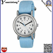 Yxl-125 Reloj de señoras de la manera de la venta caliente de la manera Vestido de la venda de cuero azul de la correa Relojes Reloj de encargo del regalo del diseño